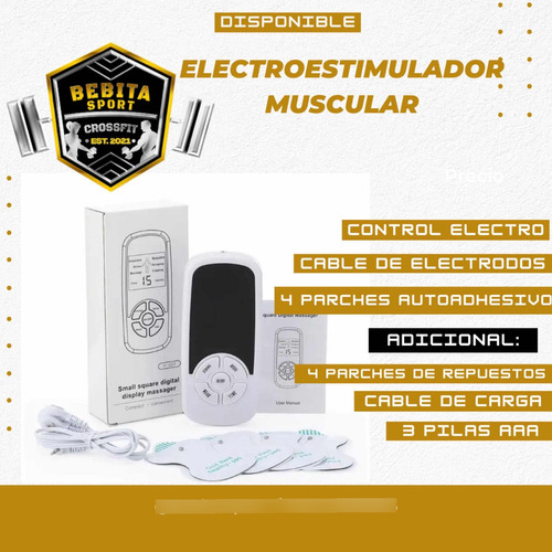 Electroestimulador Muscular - Gimnasia Pasiva