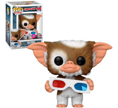 Boneco Funko Pop Gremlins Usive Gizmo With 3d Glasses 1146