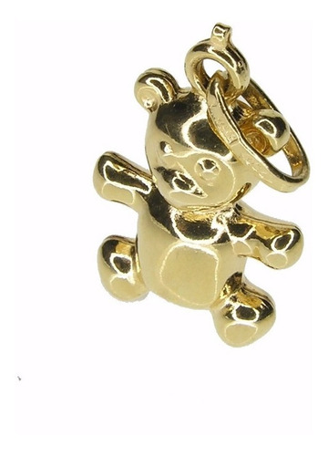 Dije Pendant Osito Cariñoso - Oro Amarillo 18kt.