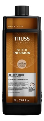 Truss Shampoo 1l + Condic 1l + Óleo 60ml Nutri Infusion