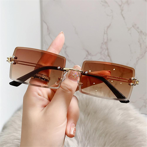 Gafas De Sol Rectangulares Gafas De Sol Vintage Para