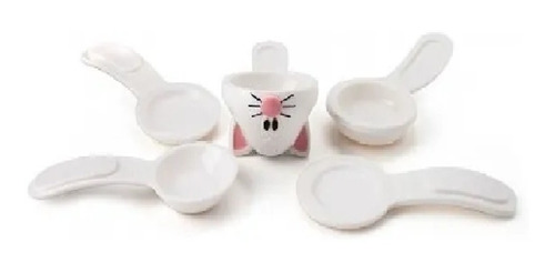 Juego 5 Cucharas Medidoras - Gato Blanco