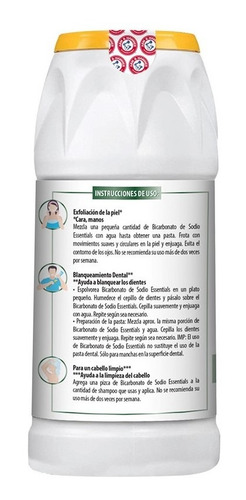 Imagen 3 de 4 de Bicarbonato De Sodio Essentials Shaker 340g Arm And Hammer