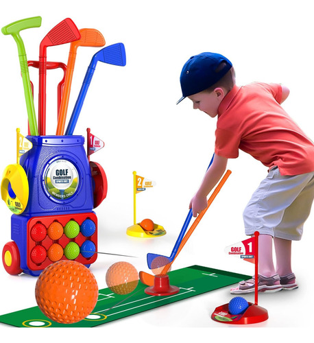 Conjunto De Golfe Infantil, Tacos De Golfe, Brinquedos De