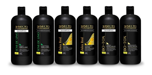Kit Hidratacion Shampoo + Acondicionador Inecto Professional