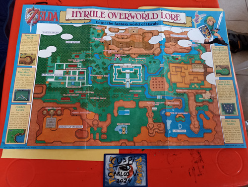 Posters Snes, Nes  Mapa A Link To The Past