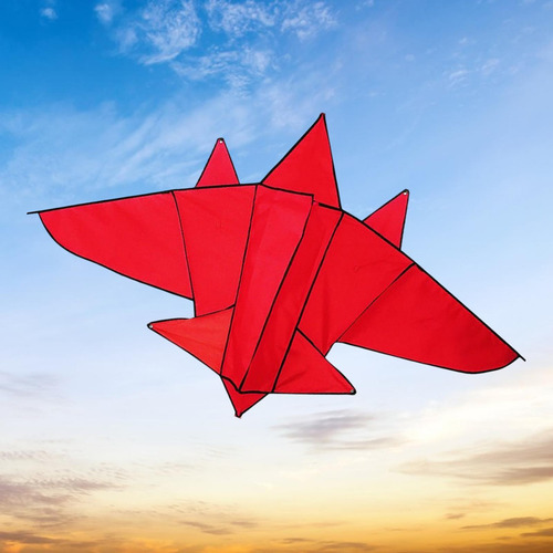 Juguete Volador De Cometas De Avión Grande Pequeño Rojo