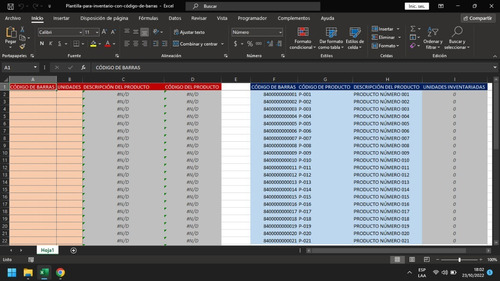  Inventario  Con Código De Barras [2021] 