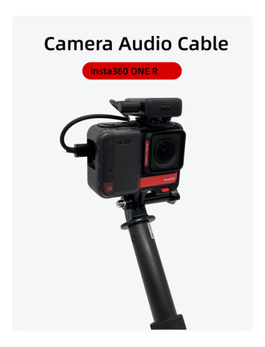 Cable Adaptador Audio Para Micrófono Para Insta360 One R