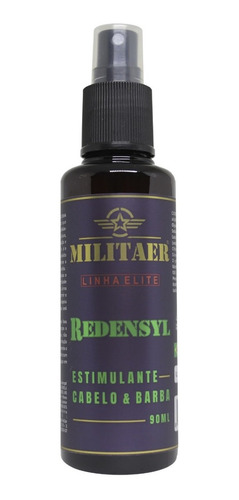 Imagem 1 de 3 de Loção Redensyl Crescimento De Cabelo E Barba Militaer 240ml