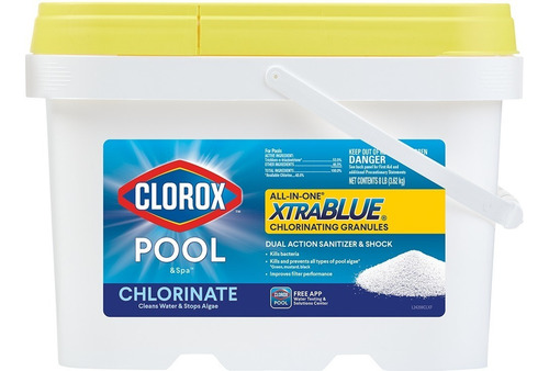 Clorox Pool & Spa Granulos De Cloro 8 Lb Uso Alberca