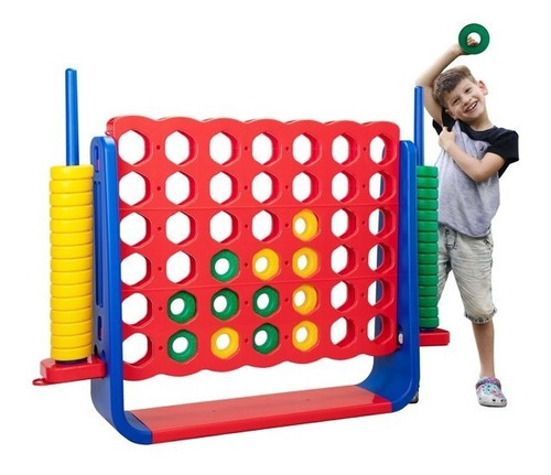 Conecta 4 Juego De Jardin Gigante Diversion En Tu Hogar