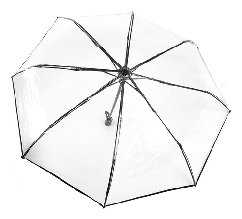 Paraguas Transparentes Para Lluvia, Plegables, Portátiles, T