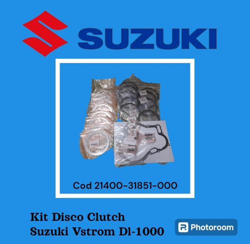 Kit Disco Clutch Suzuki Vstrom Dl-1000 