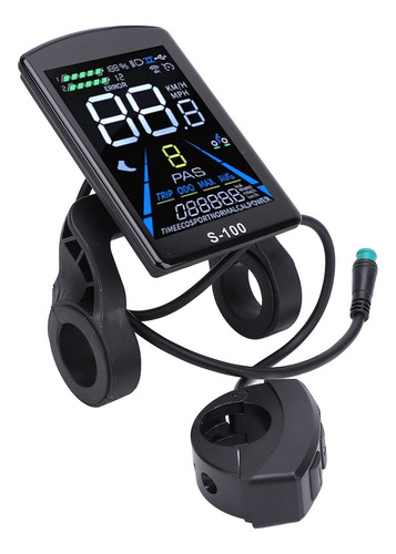 Pantalla Eléctrica Con Panel Lcd Para Bicicleta De Montaña,