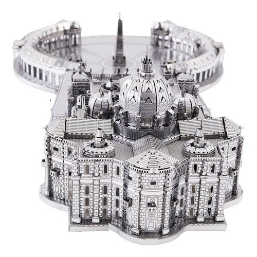 Basílica De San Pedro - Rompecabezas 3d Metal Puzzle