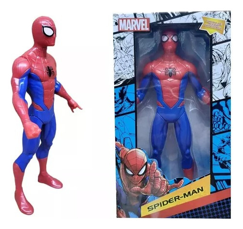 Spiderman Marvel Figura De Accion Articulada Traje Mejorado
