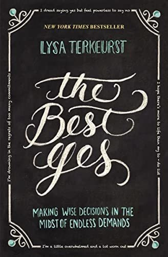 Book : Best Yes - Terkeurst, Lysa