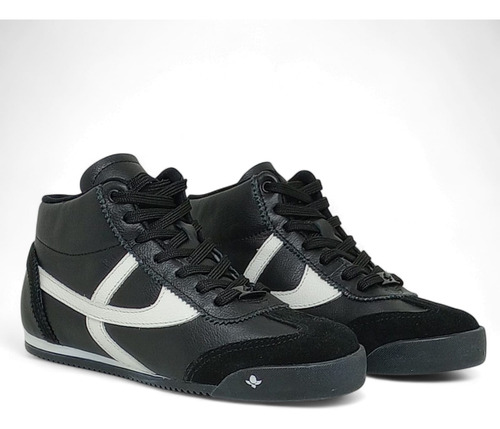 Zapatillas Botitas Cravo Canela Mujer Cuero 100% Cómodas