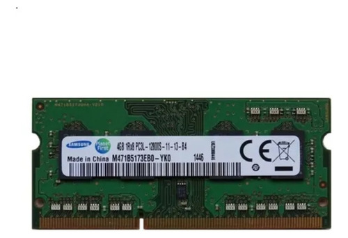 Memoria Ram Color Verde  4gb 1 Samsung M471b5173db0-yk0