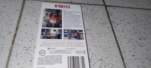 Pelicula Mi Primer Beso En Vhs Con Macaulay Culkin Subtitulo (Usado)