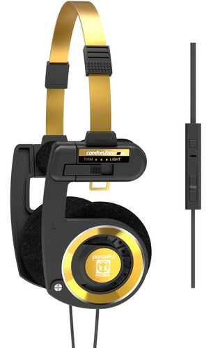 Auriculares Koss , Porta Pro Limited Edition Negro, Dorado