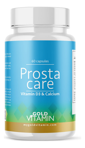 Suplemento En Capsulas Prostacare 60 Capsulas Gold Vitamin Usa