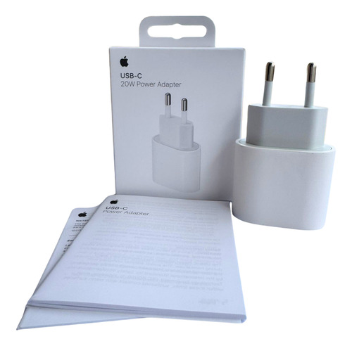 Carregador 20w + Cabo Tipo C Lightning Apple (2m) Original