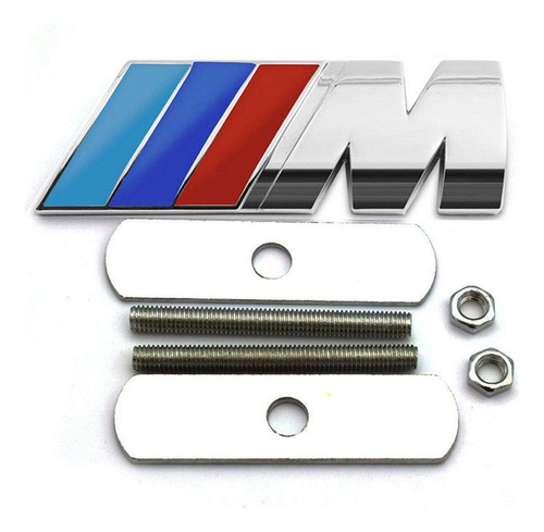 Emblema Logo Frontal Parrilla Para Bmw Serie M 