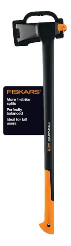 Hacha De División Fiskars X27, 91.4 Cm, Mango Absorbente