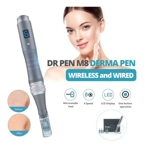 Rodillo Con Microagujas Dr. Pen Ultima M8 Microneedling Pen