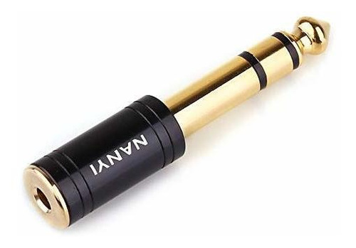 Nanyi - Adaptador De Auriculares Estereo De 1/4 A 1/8