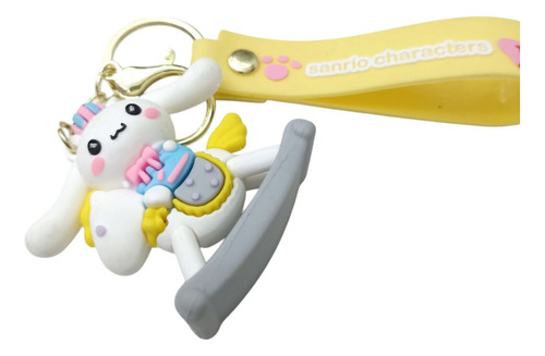 Llavero Kitty Cinnamoroll Caballito Mas Figura Importada Combo Llavero Mas Figura
