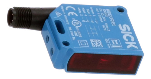 Sensor Fotoelectrico Rectangular Luz Roja Sick Wtb12-3p2431