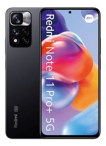 Xiaomi Redmi Note 11 Pro+ 5G (MediaTek) Dual SIM 256 GB negro 8 GB RAM