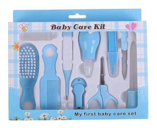 Kit Aseo Bebe Set  Higiene Y Cuidado Manicure Bebé Corta Uña