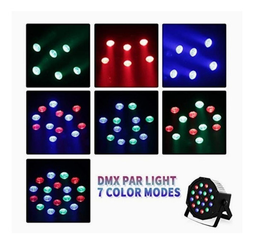 Par De Led Dmx Para Dj Minitecas Y Escenarios