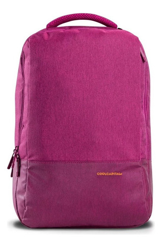 Mochila Para Notebook Laptop Cool Capital 15,6 '' I Css ® Color Violeta Diseño de la tela Liso