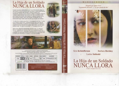 La Hija De Un Soldado Nunca Llora - Dvd Original - Mcbmi