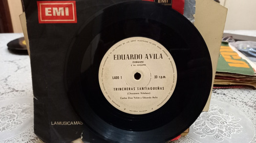 Eduardo Avila Tricheras Santiagueñas Vinilo Simple Ex