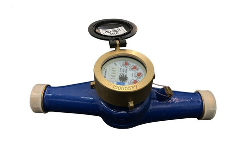 Imagen 1 de 5 de Caudalimetro Medidor Agua Fria C/seco C/bronce Clase B25