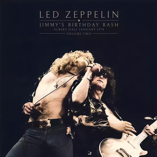Led Zeppelin Jimmys Birthday Bash Albert Hall 1970 Lp Vinyl Versión Del Álbum Estándar