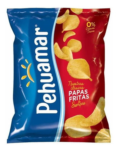 Pack X 12 Unid. Papas Fritas   520 Gr Pehuamar Snack Pro