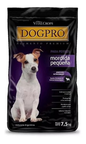 Alimento Premium Dogpro Adultos Mordida Pequeña  X 7,5 Kg