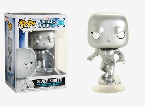 Funko Pop Silver Surfer #563 Los 4 Fantasticos Fantastic Fou