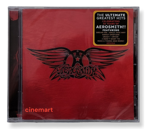 Aerosmith The Ultimate Greatest Hits Disco Cd Nuevo Estandar
