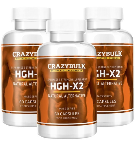 Hgh-x2 Quemador De Grasa Aumenta Tu Masa Muscular Pocos Dias