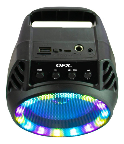 Qfx Bt-64 Tws Altavoz Portátil Recargable Por Bluetooth C...