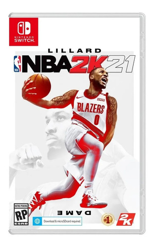 Imagen 1 de 6 de NBA 2K21 Standard Edition 2K Nintendo Switch Físico