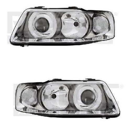 Par Juego Faros Audi A3 2001 - 2003  Rxc